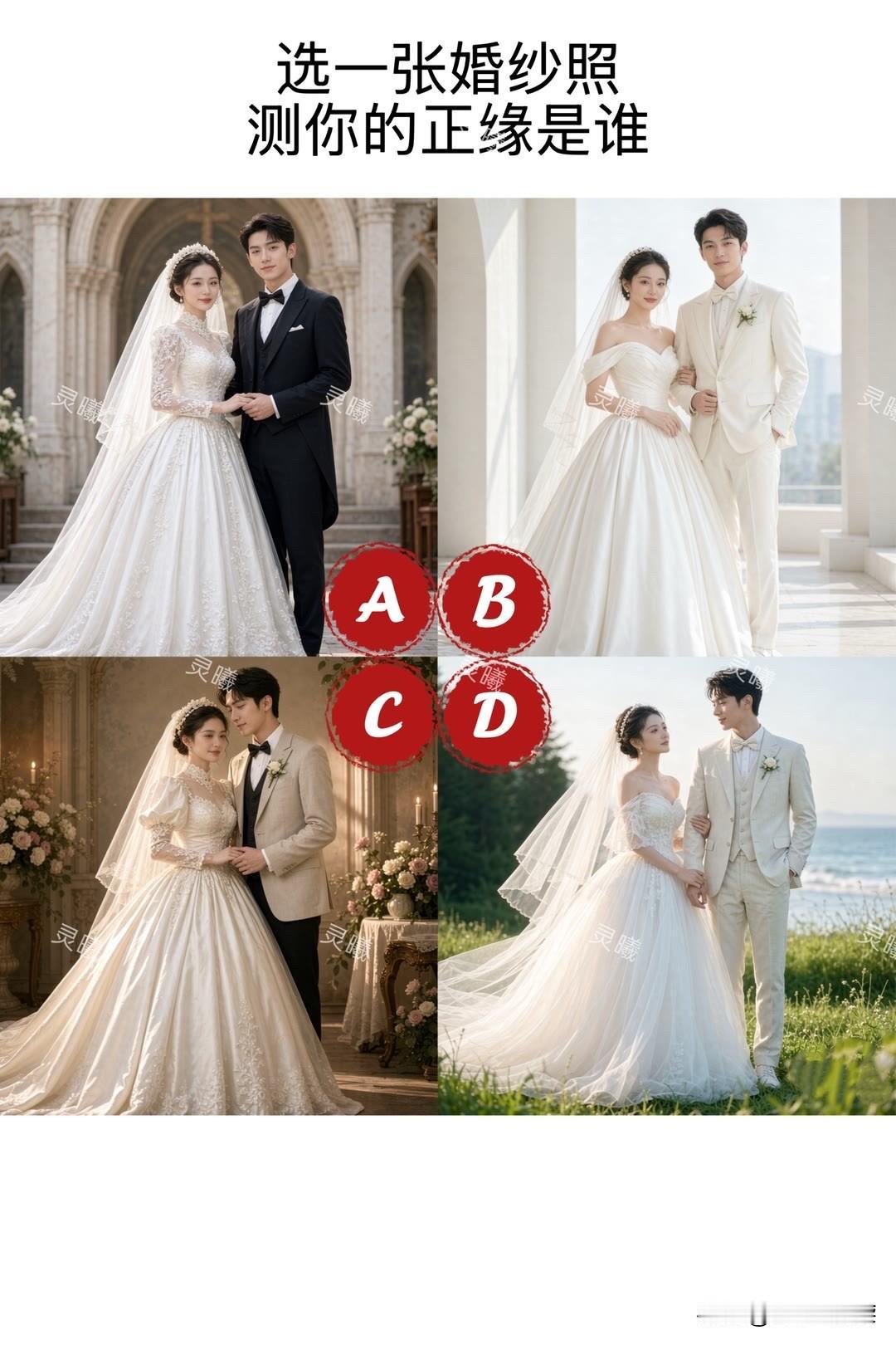 2026成都国际车展选一张婚纱照测你的正缘是谁