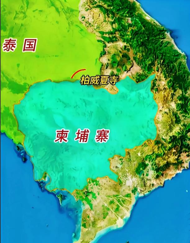 在泰国与柬埔寨交界处，有一个地方叫柏威夏地区，那里还有一座柏威夏寺。原来柏威