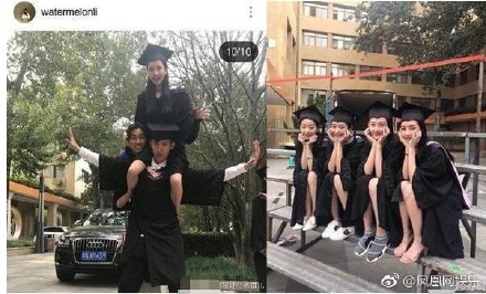 王思聪女友豆得儿晒毕业照 豆得儿原名叫什么疑似整容