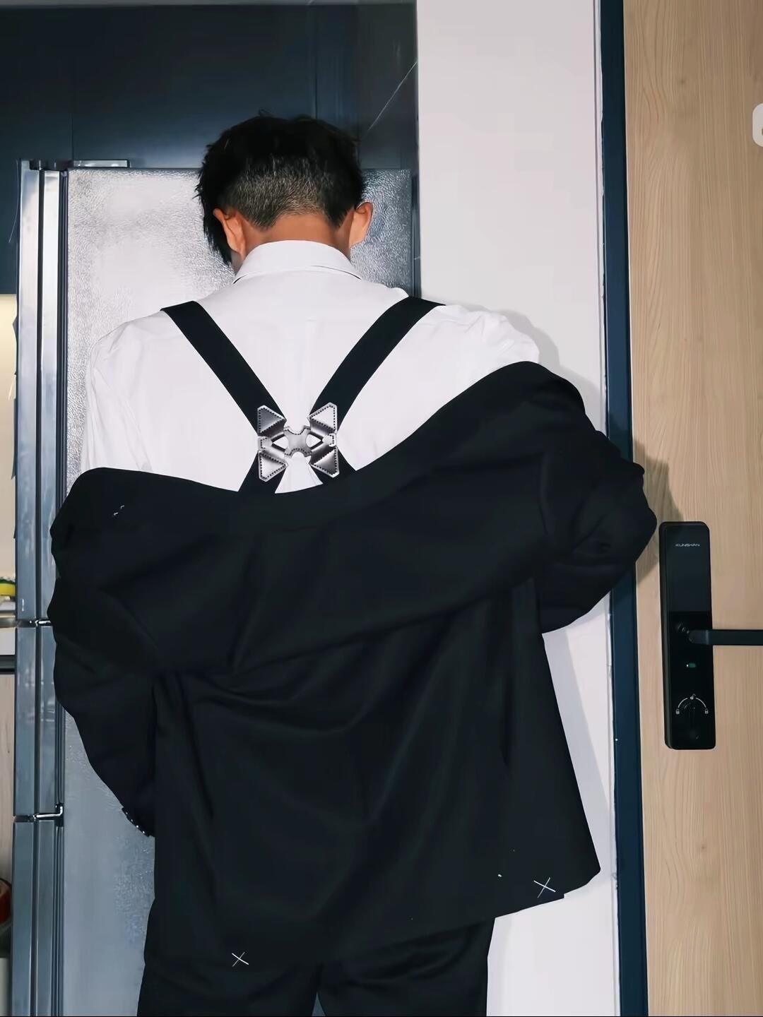 亲亲帅哥👞皮鞋黑袜正装男