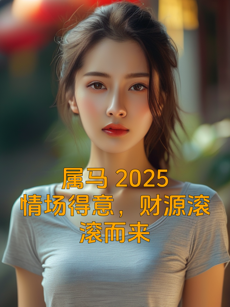 属马2025：情场得意，财源滚滚而来
