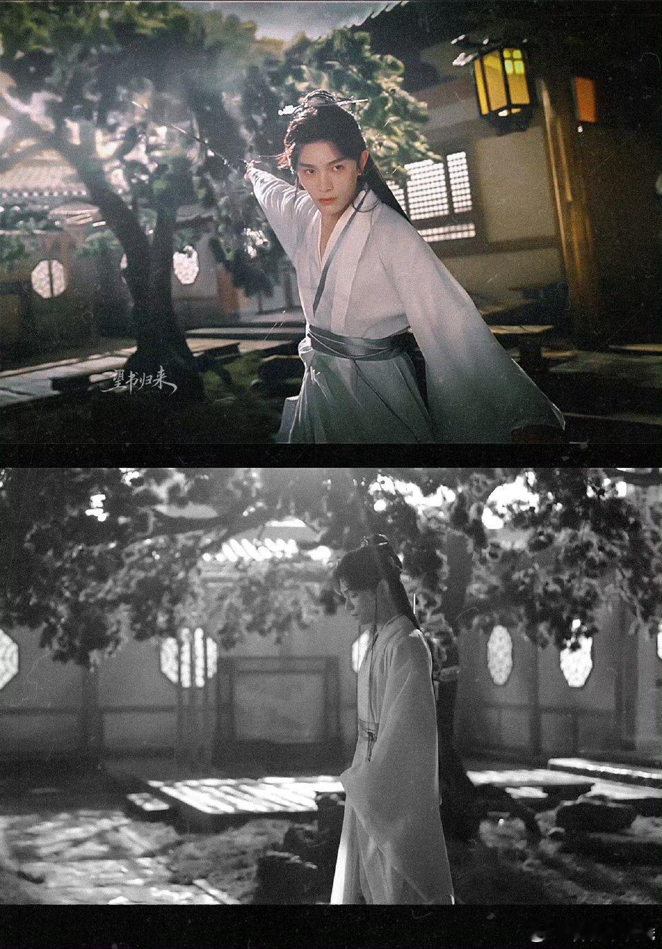 丁禹兮李兰迪合作新剧来看二人古装CP感如何[彩虹