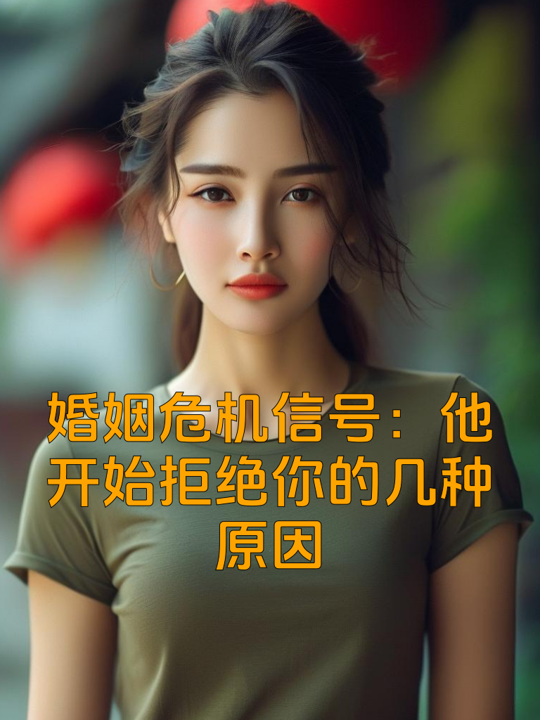 婚姻危机信号：他开始拒绝你的几种原因
