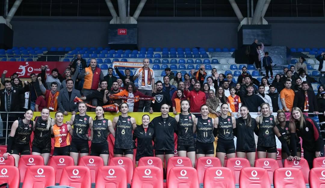 王媛媛9分，加拉塔萨雷晋级土耳其杯四强2025-2026土耳其杯女排1/4决