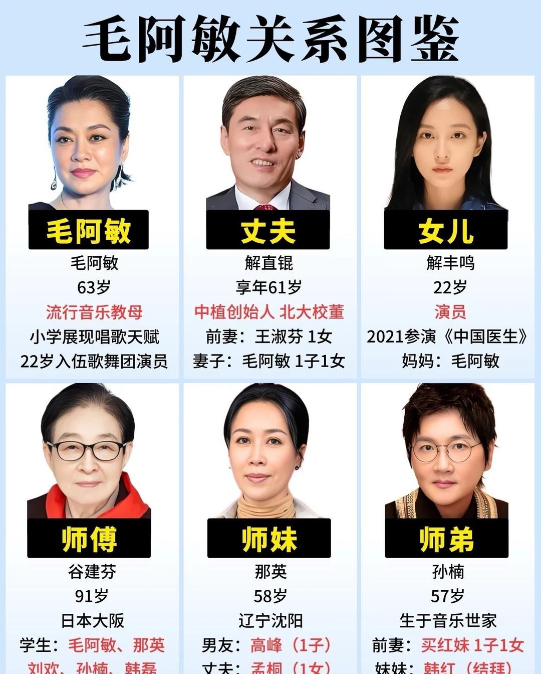毛阿敏关系图鉴