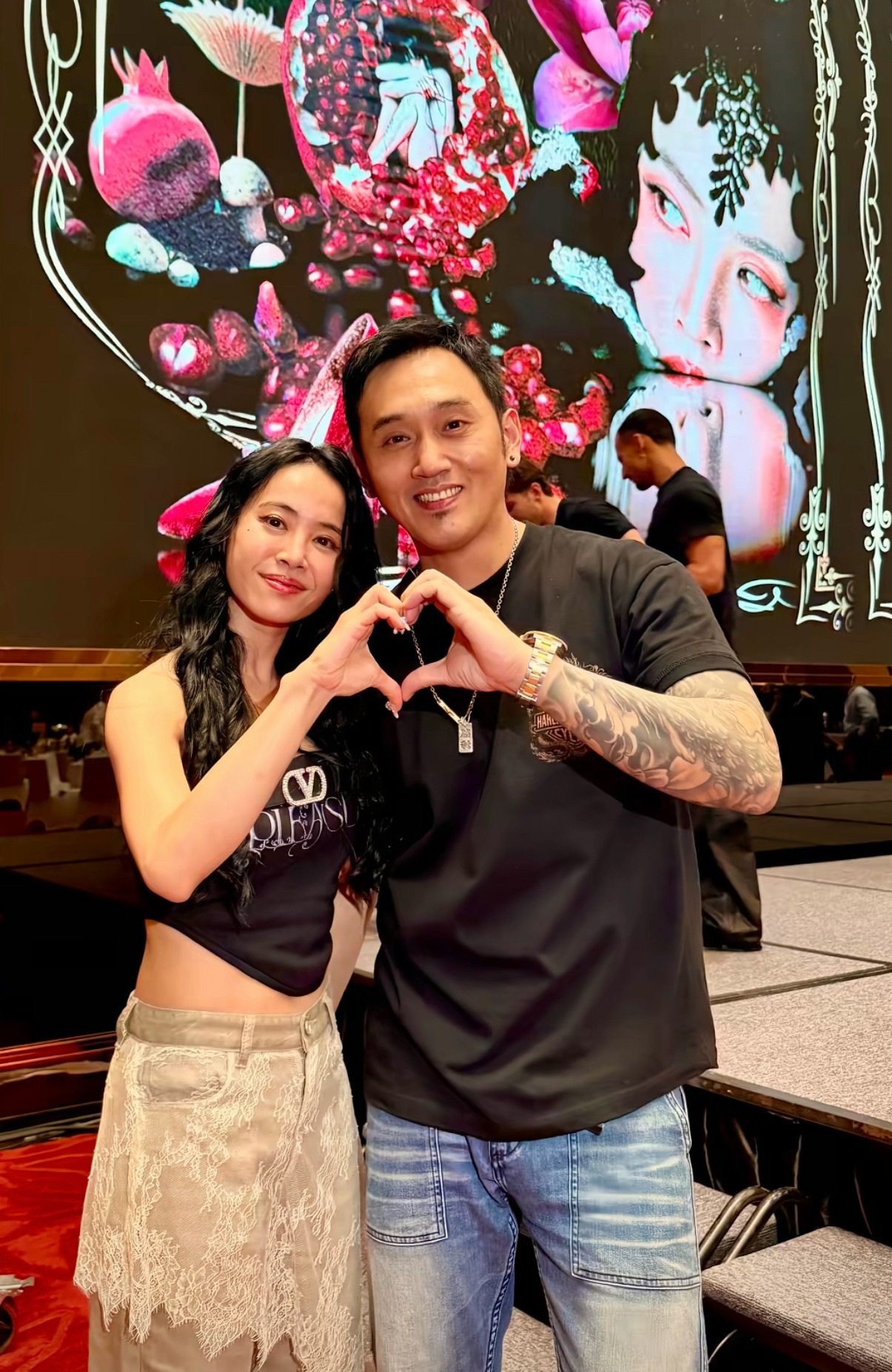 我也想和蔡依林比心、拥抱🫪🥹