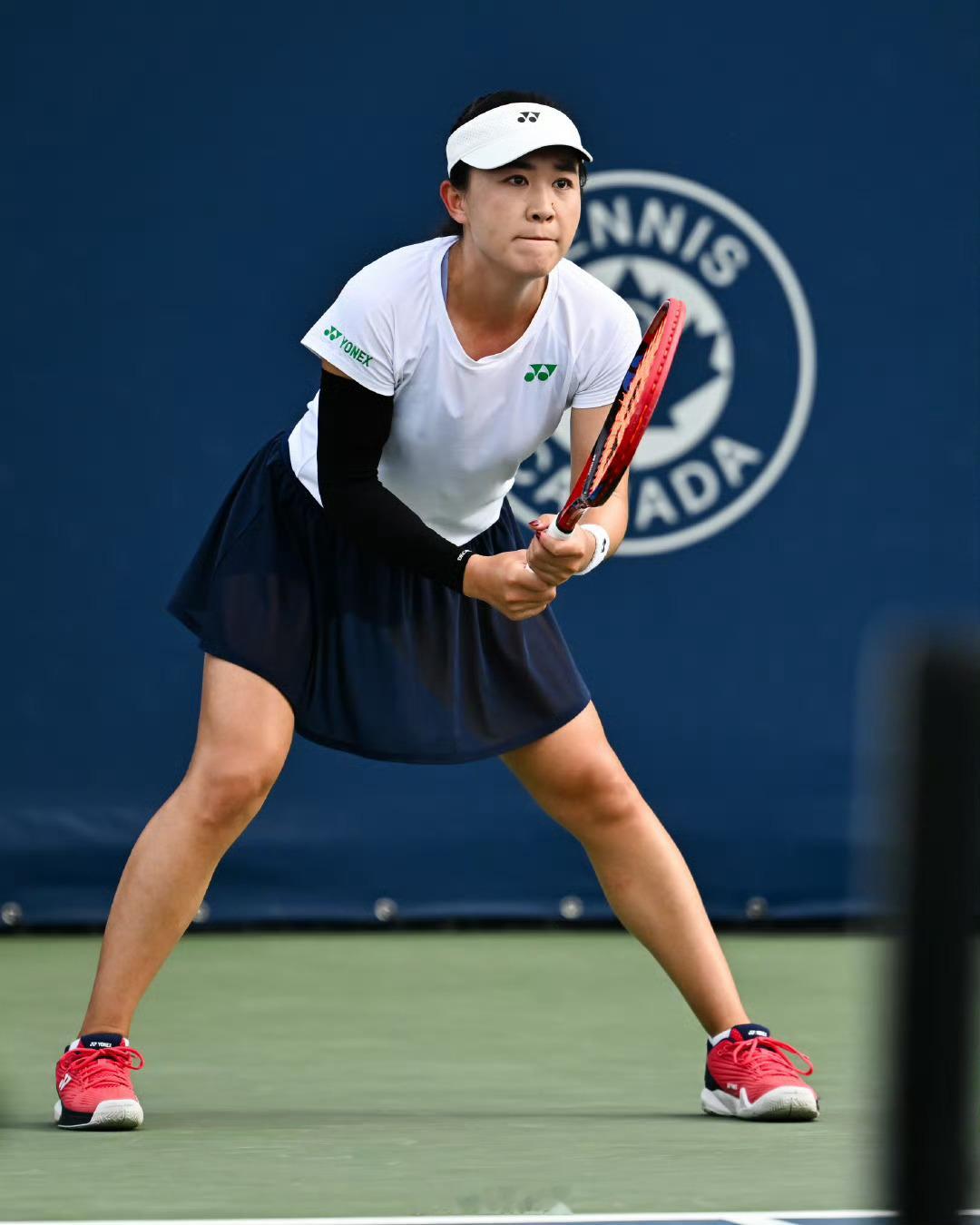 多伦多WTA1000资格赛朱琳🇨🇳以6-2/2-6/3-6负于让让🇫🇷，