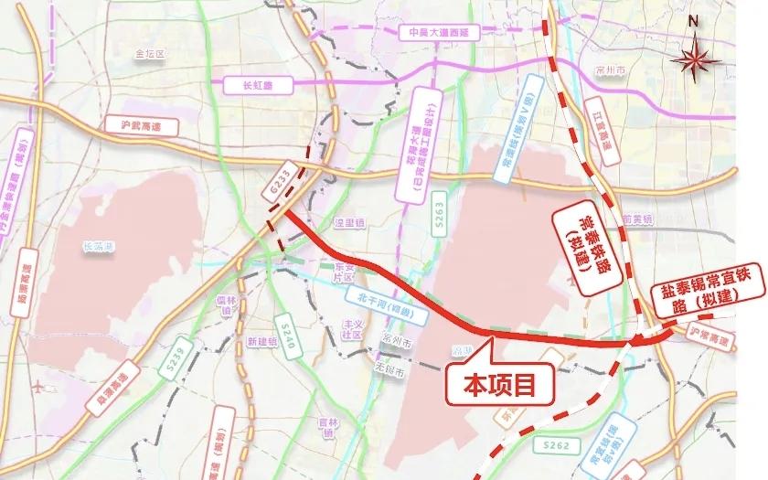 2026年3月，南京至常州高速公路金坛至武进段施工图勘察设计及咨询项目完成招标评