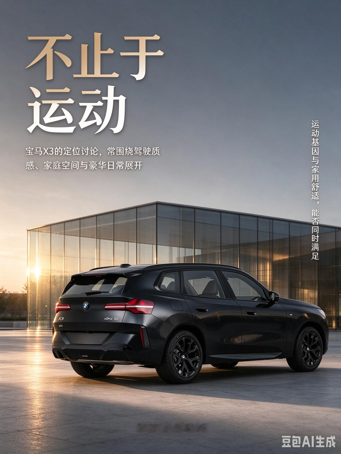 新X3能同时满足运动和家用吗