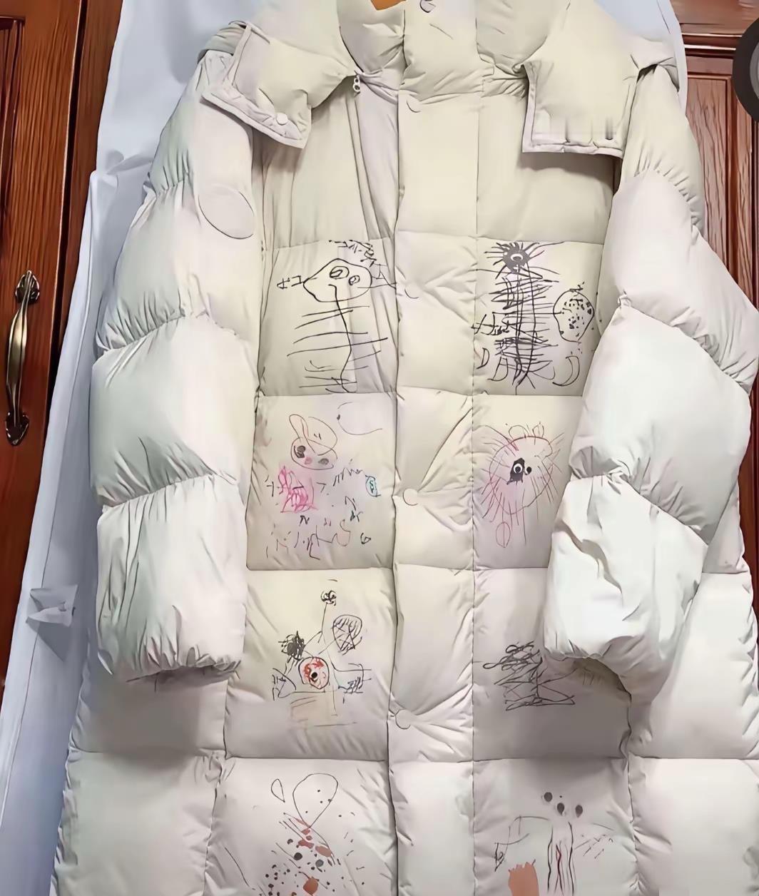 为了测试羽绒服清洗剂好不好用