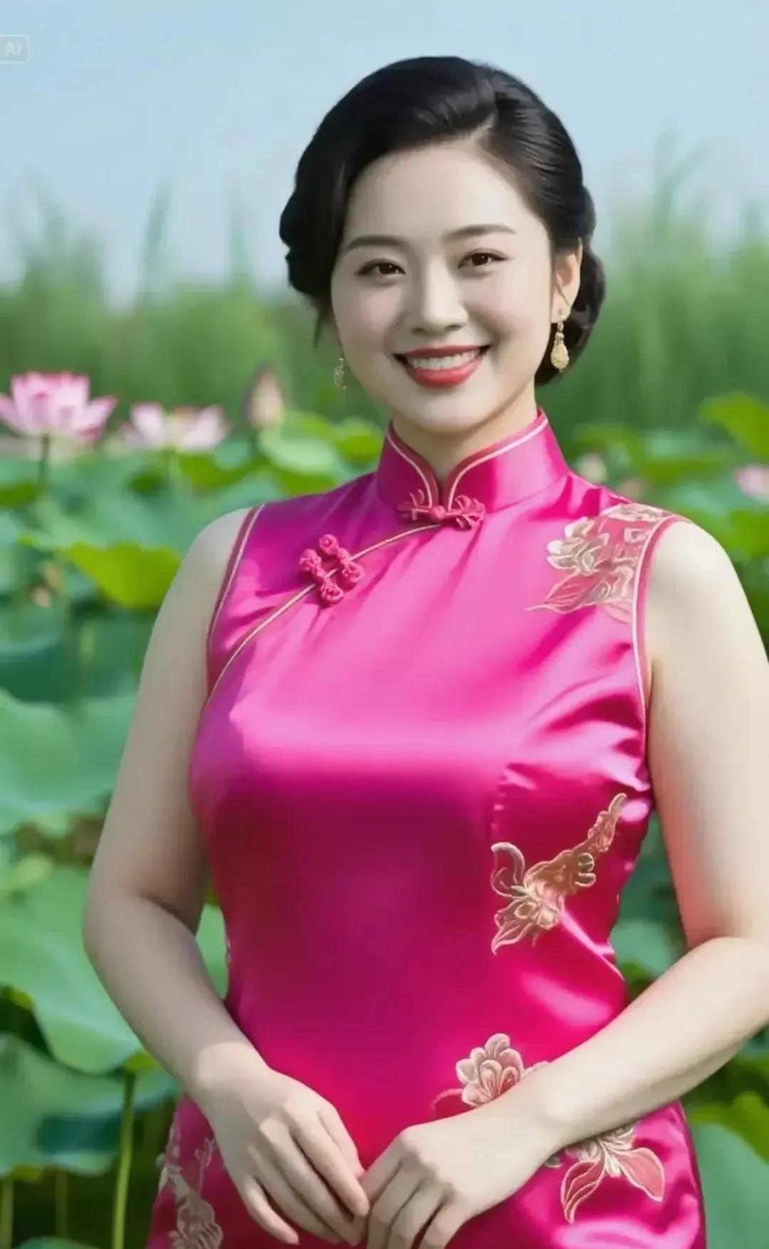 如花似玉桃花腮，端庄贤慧好运来。粉妆玉砌爱相伴，……请友续句【嫣然微笑醉