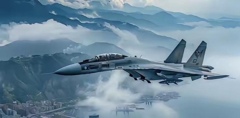 79架次战机越线！台岛上空战轰轰鸣，所谓“中线”被彻底碾碎6月13日的台海，
