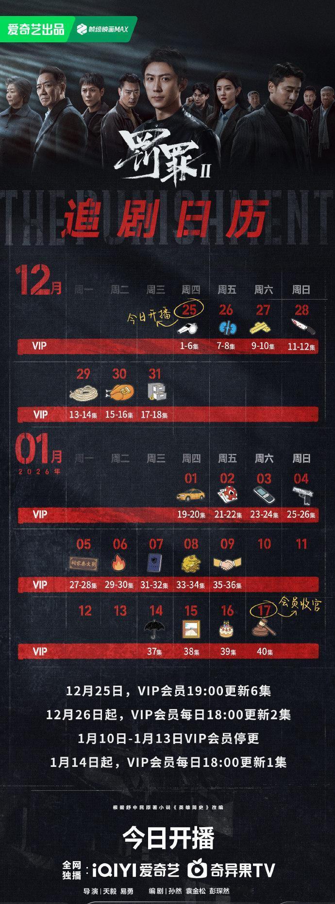 别被骗了，《罚罪2》根本不是续集。昨晚空降，直接登顶热播榜第一。黄景瑜还在，