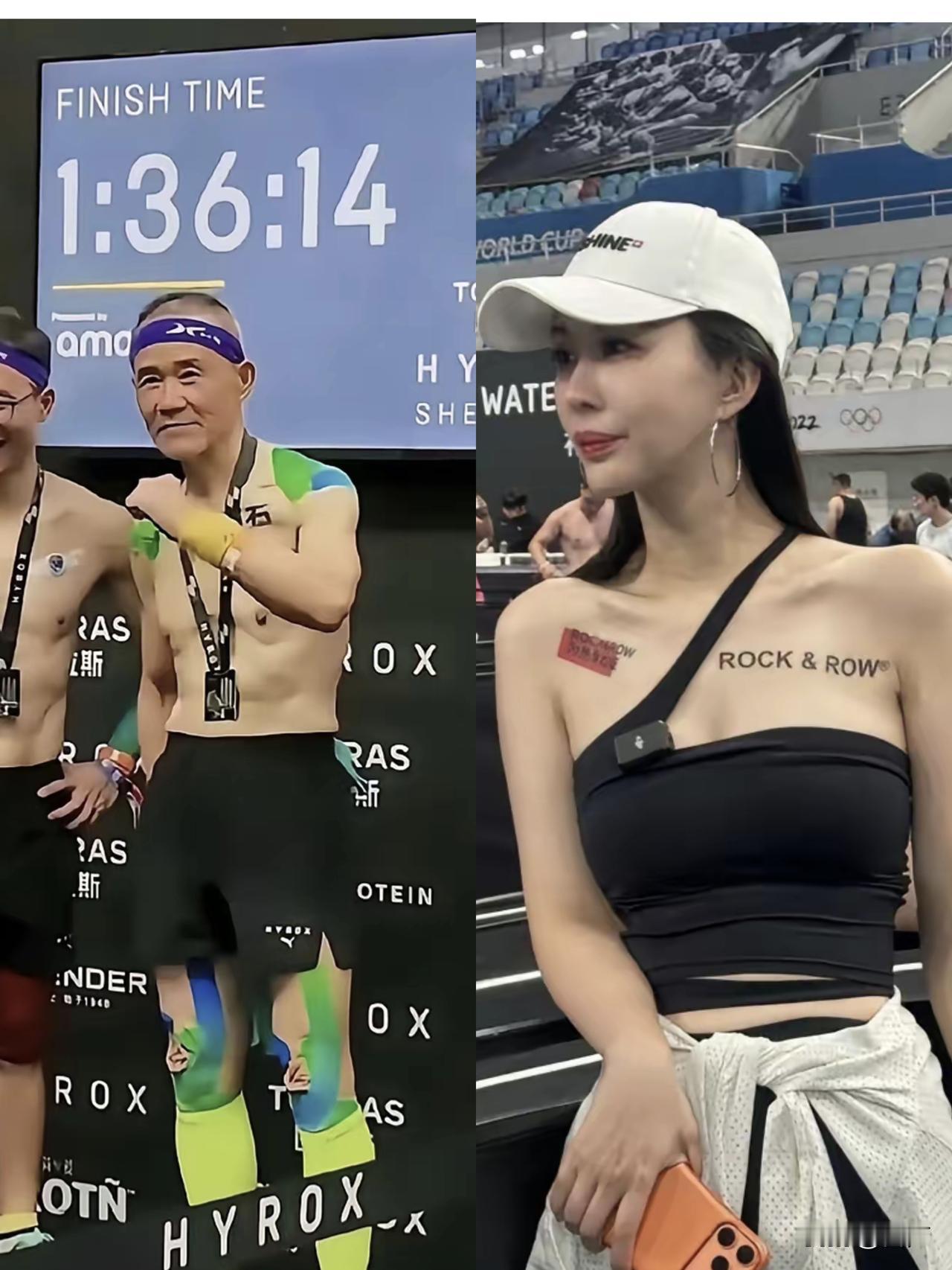 终于知道75岁的王石为什么这么拼了看他的小娇妻，身材火辣，青春靓丽，如果没有一