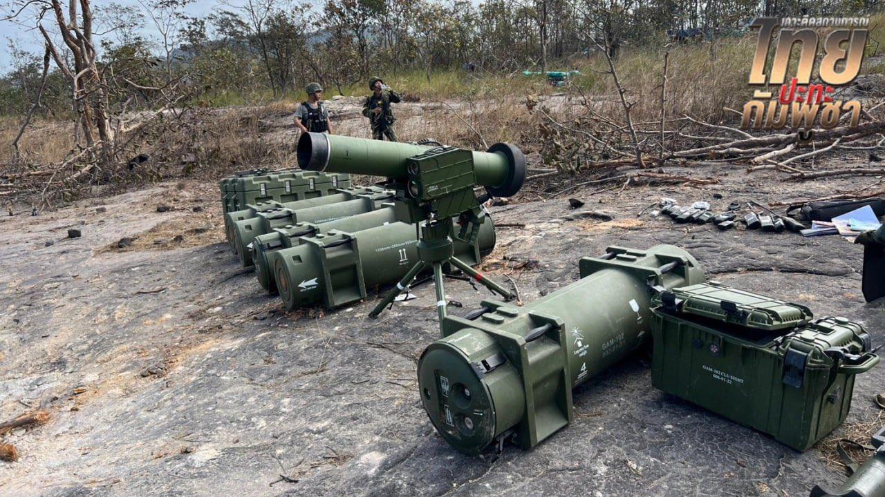 泰军缴获大量中国造新型第五代反坦克导弹（2025年12月14日）泰国媒体报道称，