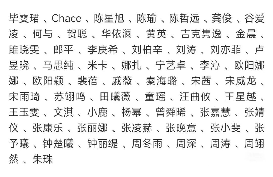 刘冲回应VOGUE阵容vogue阵容官宣为啥没有大咖去呢……最大咖就是刘亦菲了