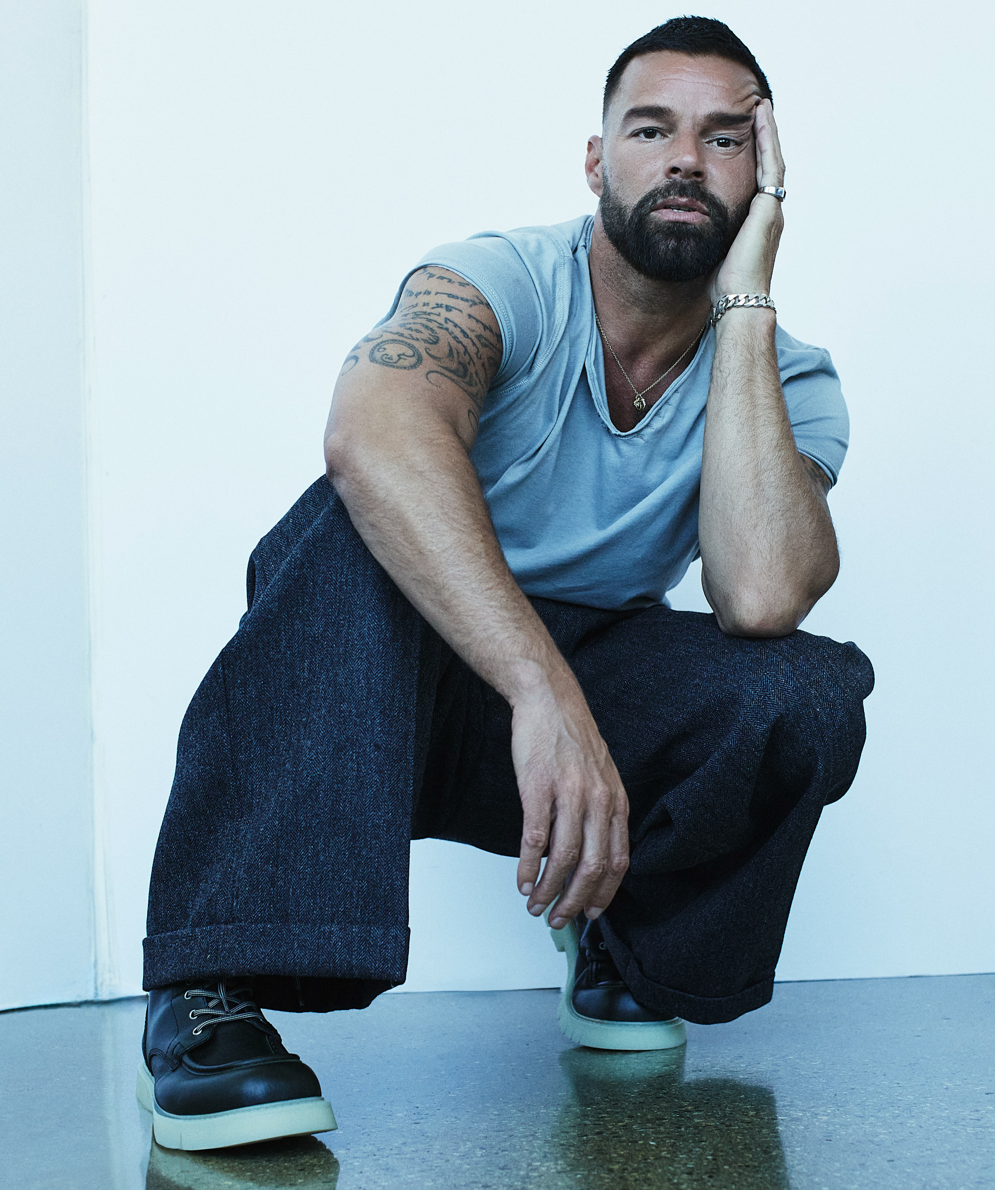 拉丁王子瑞奇马丁RickyMartin自曝性感超型新写真！！！
