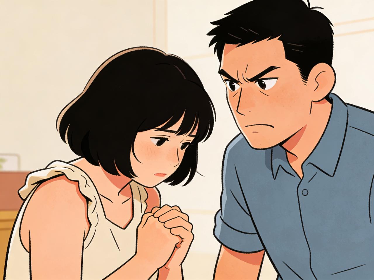 有个朋友跟我说，她只要不回家，就觉得全身舒坦，一回家就难受，还经常喘不过气来。