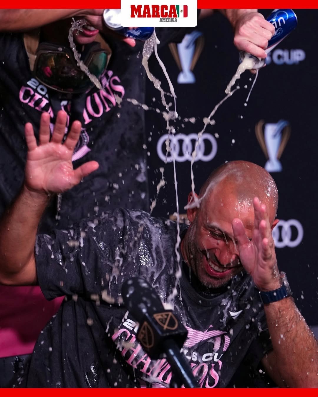 狼狈但嘴角疯狂上扬的小马哥🍾迈阿密国际迈阿密国际3比1温哥华白浪