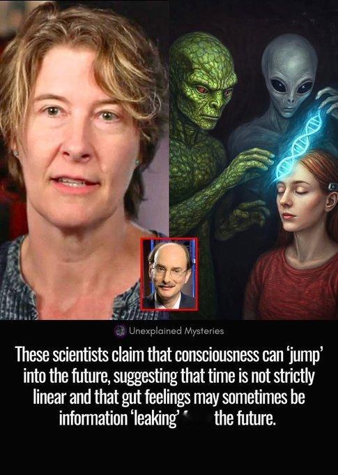 这些科学家声称，意识可以“跳跃”到未来，这表明时间并非严格线性，而直觉有时可能是