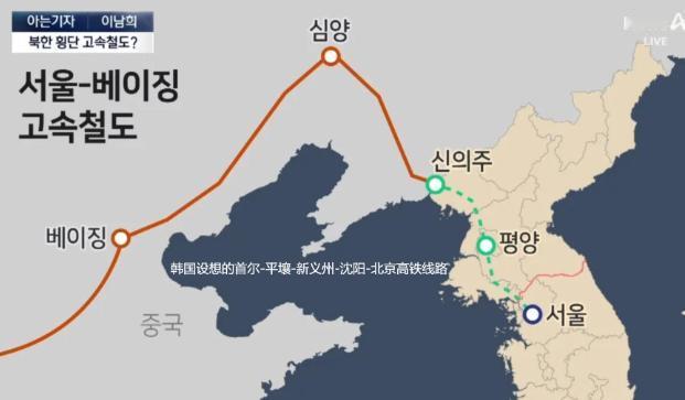 借道朝鲜直达北京，韩国统一部异想天开，要把中朝韩连成一条线！ 听起来挺有想象