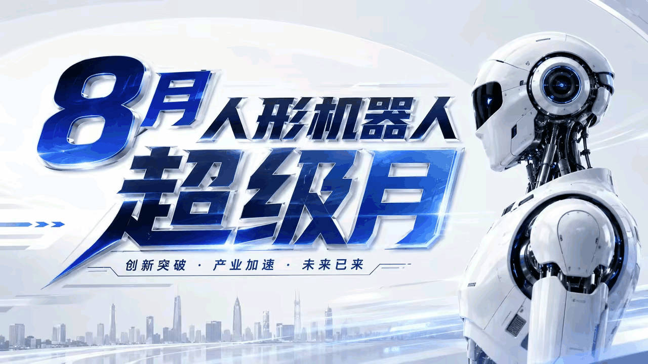 ‘资本+展会+技术+需求共振，8月迎来人形机器人超级月上半年行业聚焦技术迭代、供