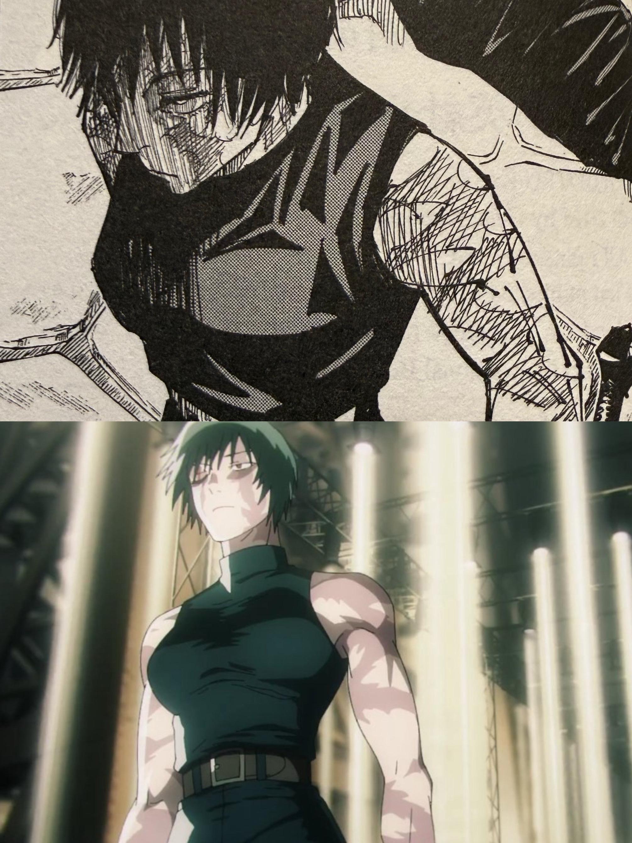 《咒术回战》Op动画截图。再发一些图，我认为这绝算是颠覆性的作品，不仅...