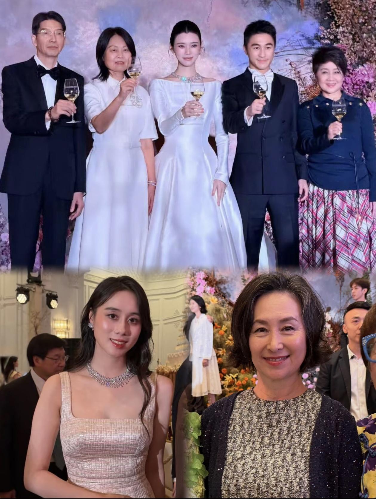 之前全网都在传奚梦瑶何猷君法国婚礼二房集体缺席，是和四房撕破脸，连何超琼都故意不