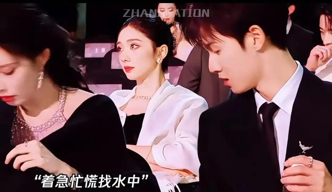 后台偷喝孟子义水杯，李昀锐一句“就是你的”直接让星光大赏秒变恋综现场！观众尖叫分