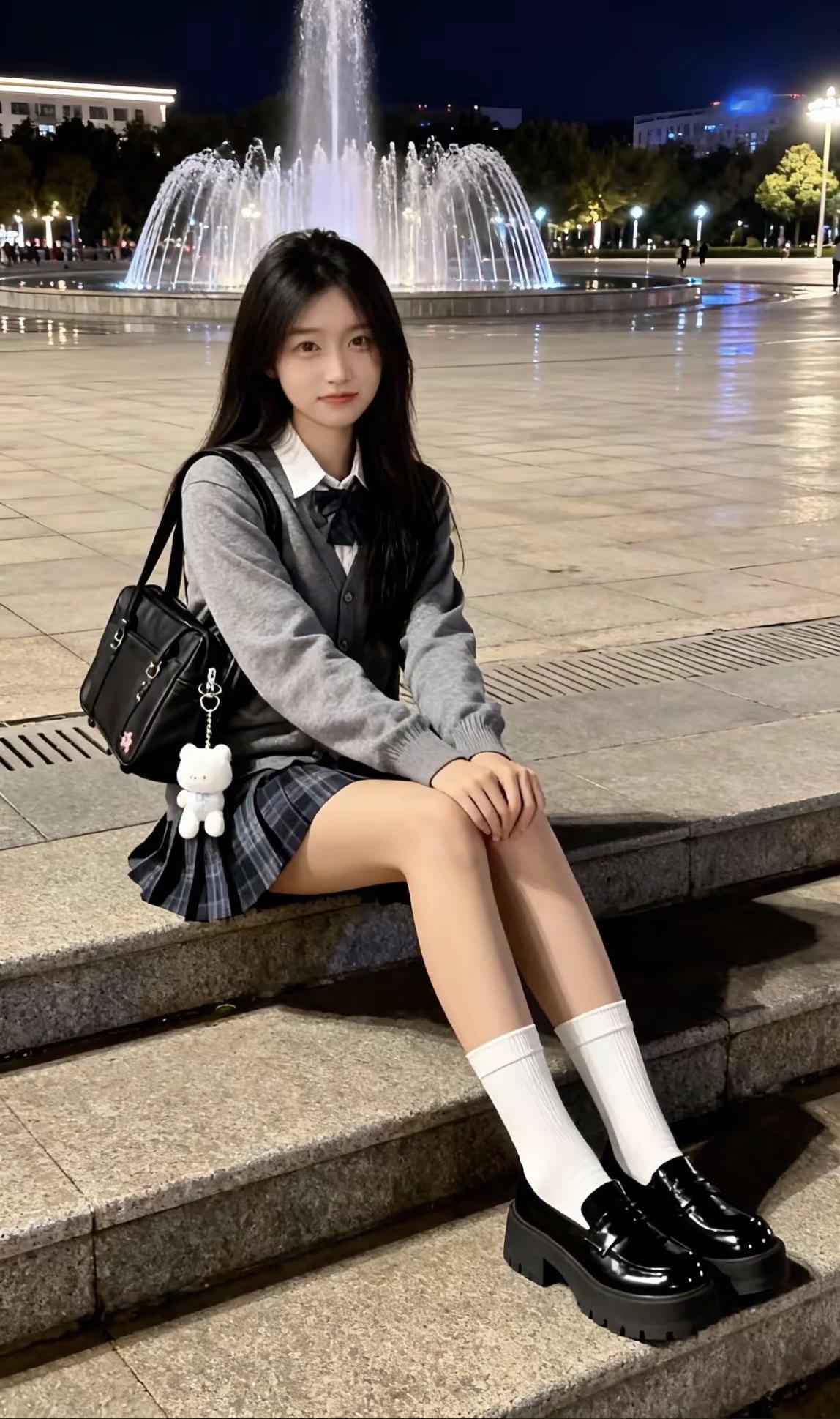 她是你眼中的样子吗？分享日常生活jk穿搭jk日常穿搭