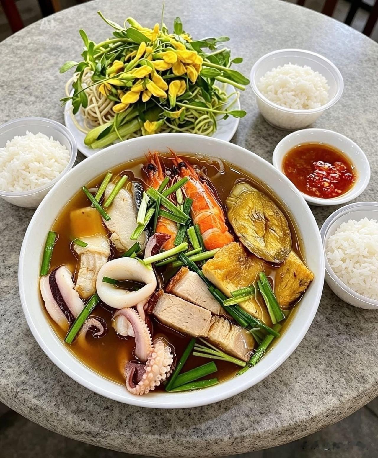 记录我的2026越南美食酸汤海鲜