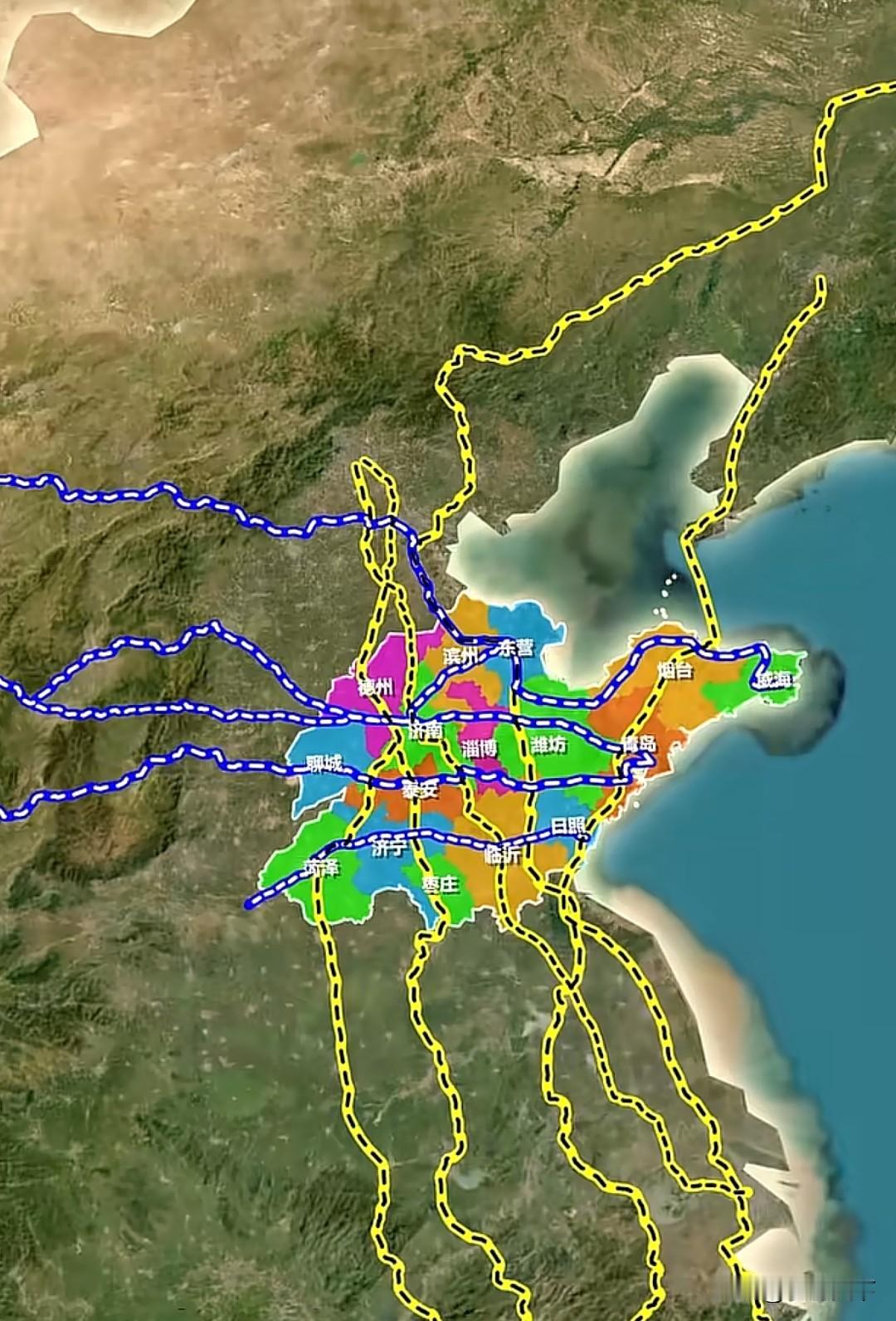 山东高速公路图
