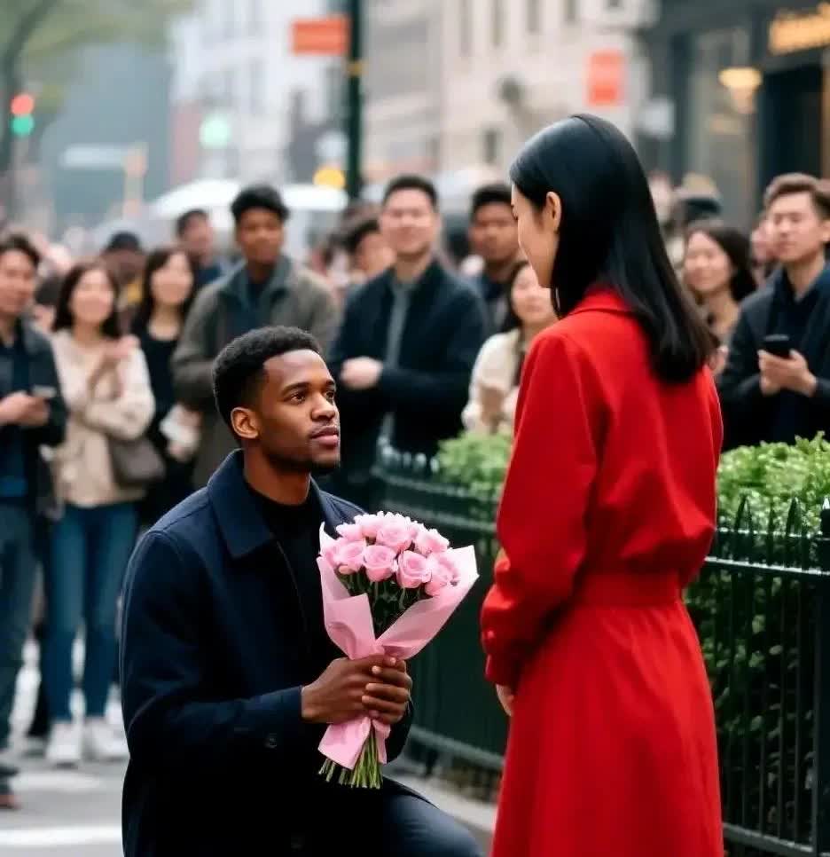 中华子女近几日发生了一个令人匪夷所思的事情，一个外国男子在街头奔跑到一位东方