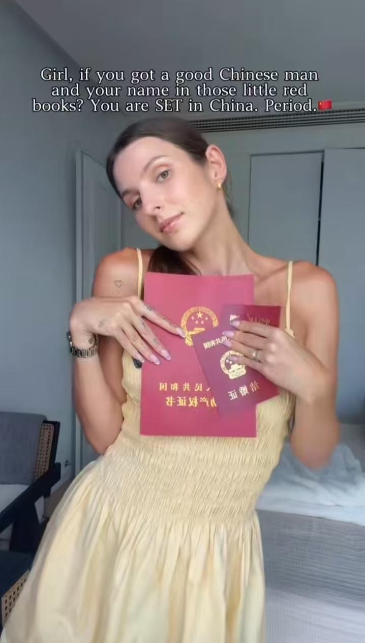 可恶！中国男人竟成外国女人猎物？外国女生开始在教如何获得在中国稳定生活。大家