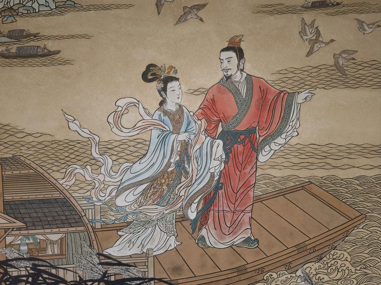 公元前473年深秋，吴国姑苏城破。越王勾践入城那天，宫里宫外乱作一团，史书只用了
