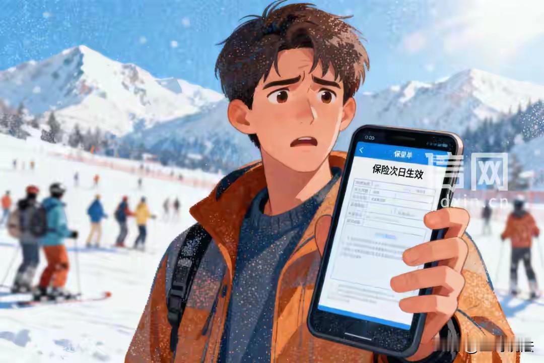 吉林，一男子花85元买了份户外保险，4小时后，他去雪场滑雪，万万没有想到，男子在