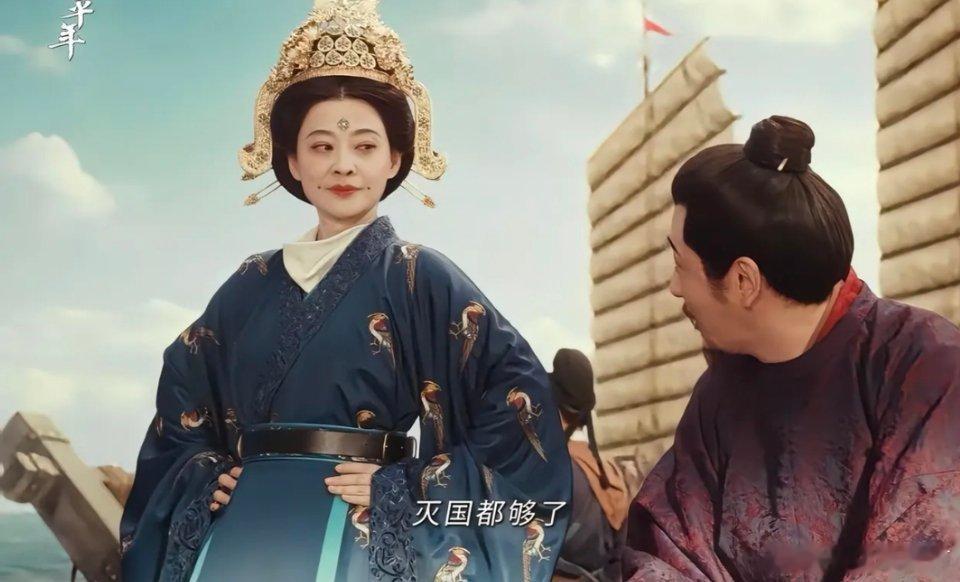 《太平年》孙太真出嫁名场面，看一次动容一次。旁人的嫁妆是绫罗绸缎、田产珠宝，俞大