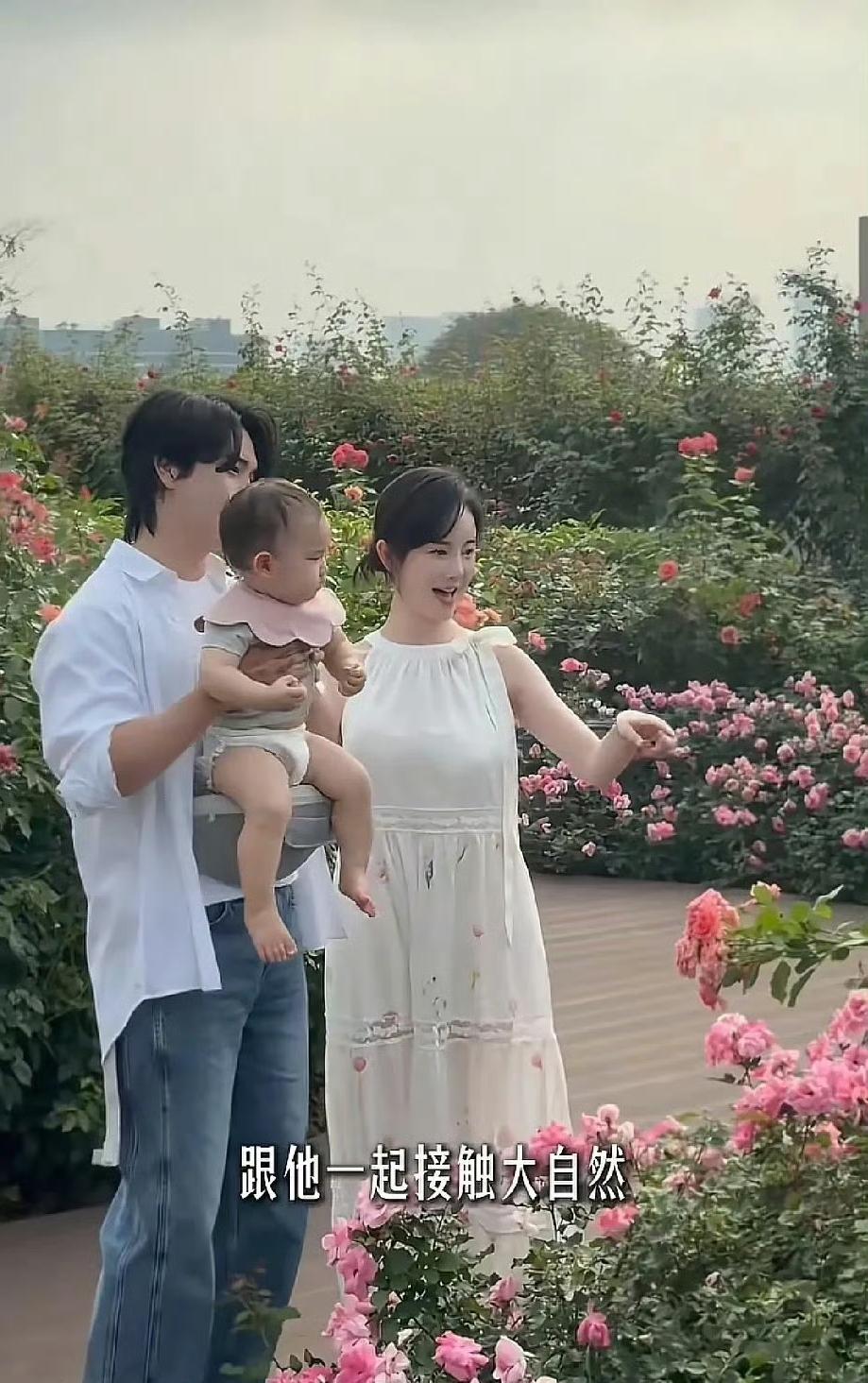 张檬心这么大，去花园只给儿子穿尿不湿，就不怕被蚊子咬吗？一周岁的Dylan刚满