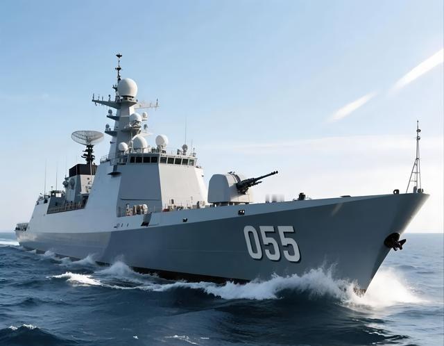 055大驱能不能单挑航母战斗群？就这么说吧，055如果跟航母正面交锋，基本没