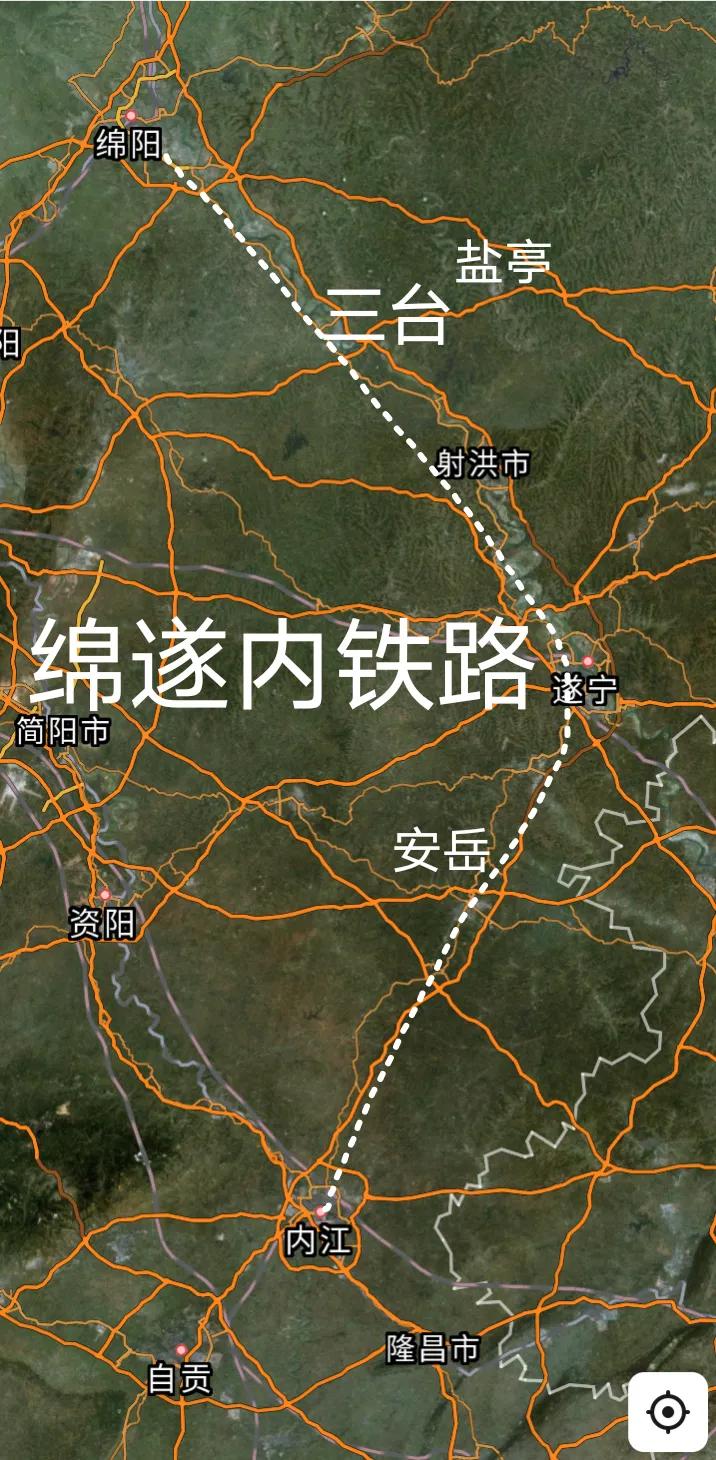 好消息，绵阳至遂宁时速250公里的绵遂铁路全线最高桥墩(约50米)龙怀寺大桥6号