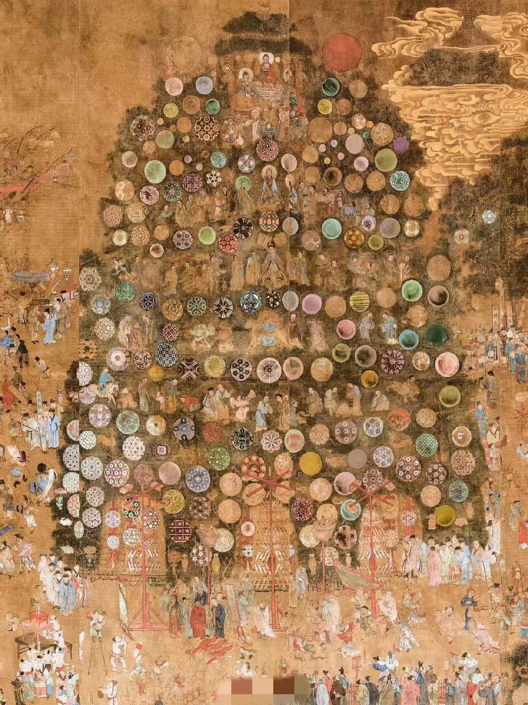 令人震撼的明代元宵上河图，图上不止有孙悟空猪八戒的cosplay，还能看到超多现