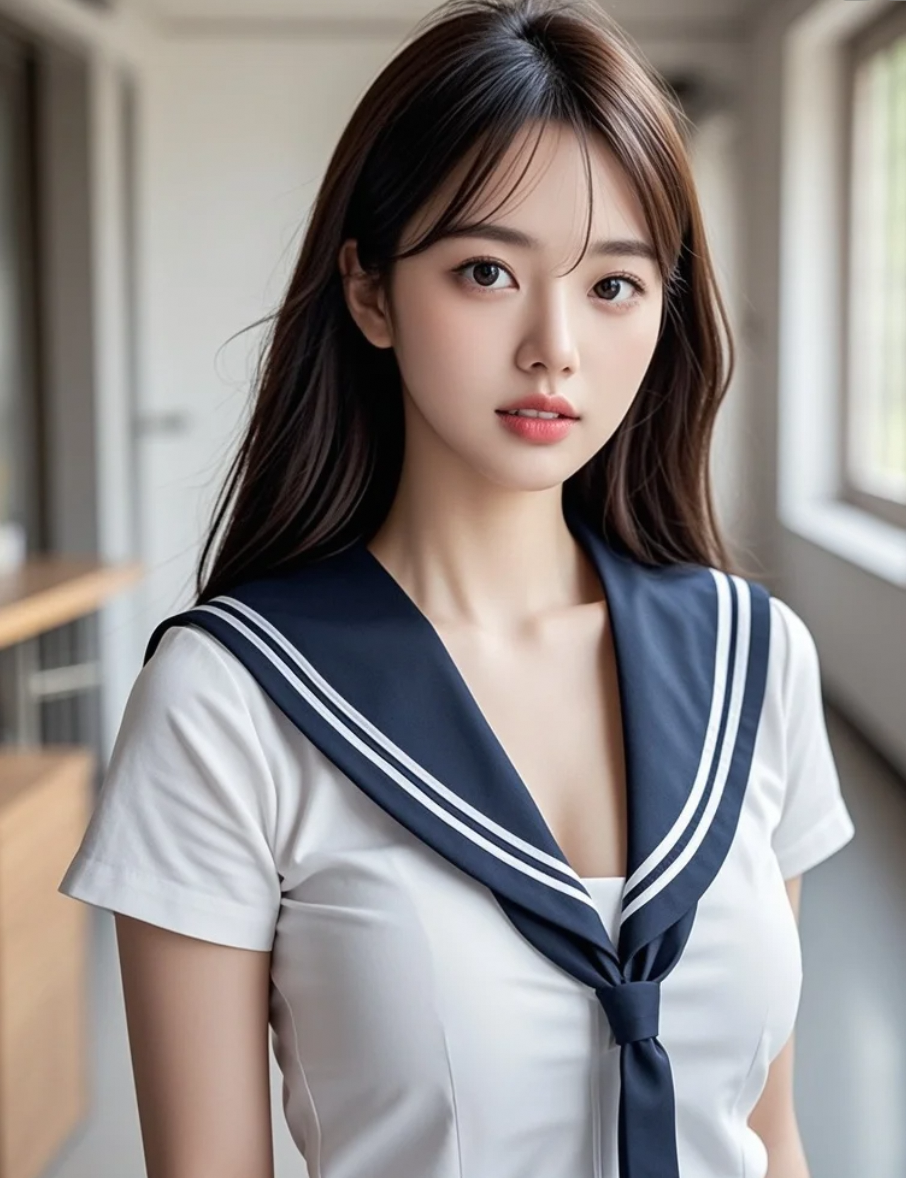 绝美容颜似瑰丽画卷，每一笔都勾勒出心动的感觉