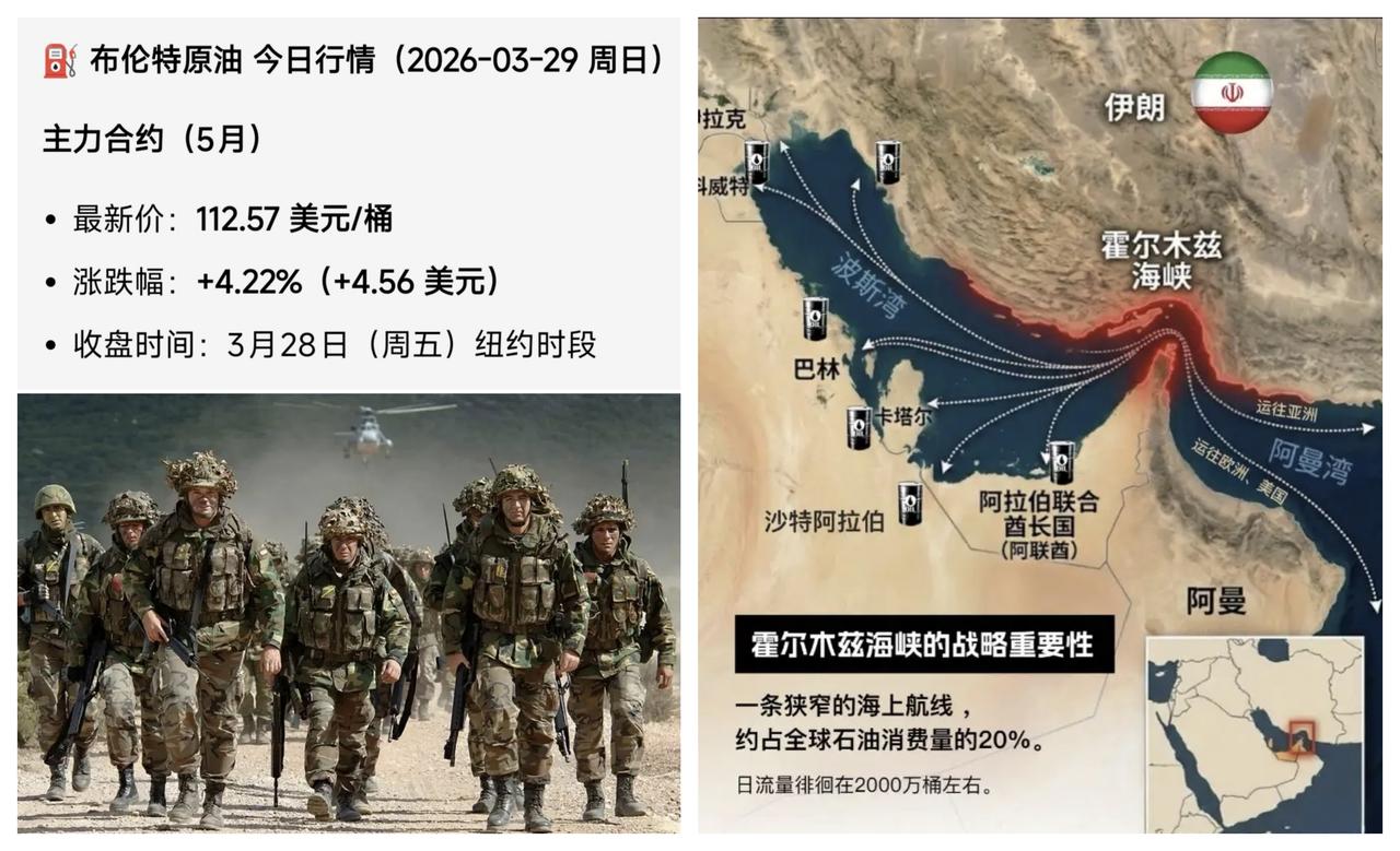 ✨布油价112美元，地面战一触即发✨🐼世界上没有人能够明白，美国为什么要