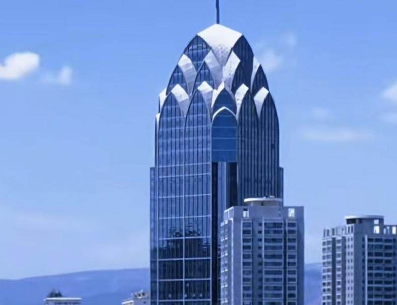 这是青海西宁已经建成的最高摩天楼，青海西宁时代盛华大厦，高度218.63米，54