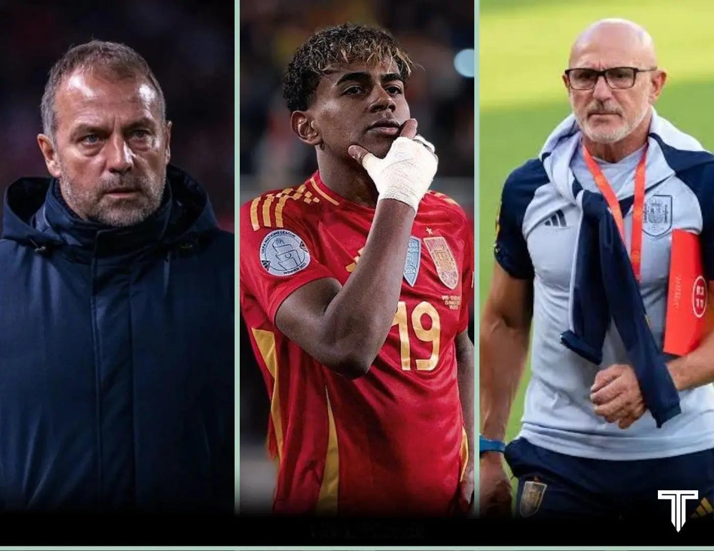 亚马尔与主帅德拉富恩特/西班牙足协矛盾全梳理：•2025年9月，亚马尔带着腹股