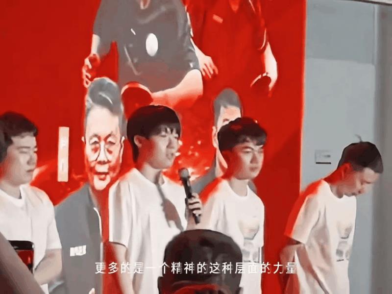 王楚钦活动发言！大头说无论大家喜欢的是哪一个运动员，都希望他从那个运动员学的身