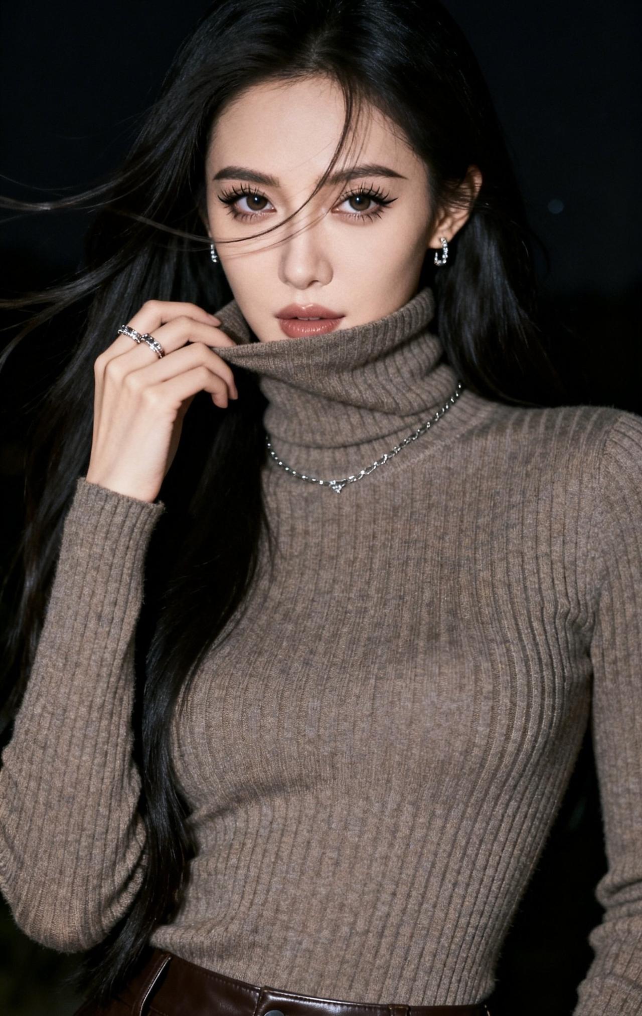 精美壁纸（737）🌈📝这组超高清晰美人写真质感拉满，女主身高高挑身材比例绝