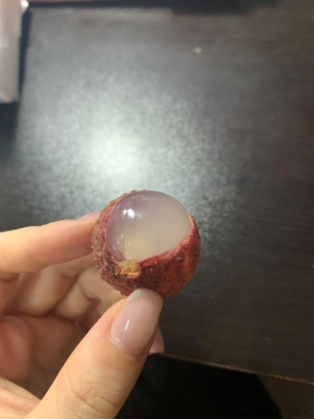 原来透明的荔枝才是新鲜的​​​