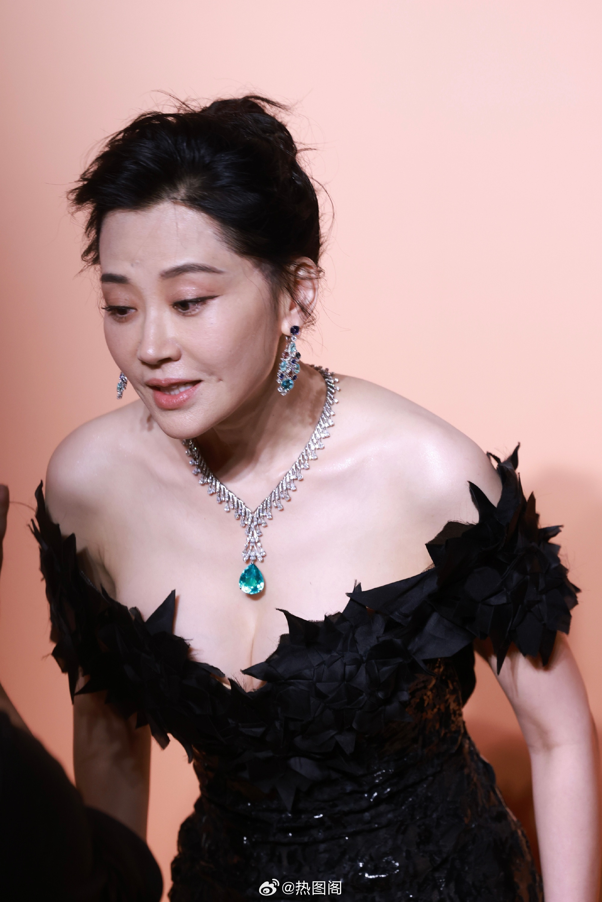 许晴x宝格丽活动红毯生图·极致细节