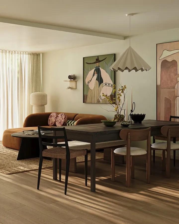 旧时光的温柔复古，大自然的原始质感你喜欢什么风格装修家居